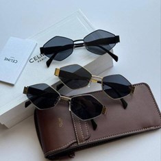 عینک-سلین-شش-ضلعی-با-بدنه-فلزیCeline-Hexagon-Sunglasses-ترکیبی-از-طراحی-خاص-و-کیفیت-لوکس