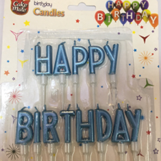 شمع-حروف-هپی-آبی