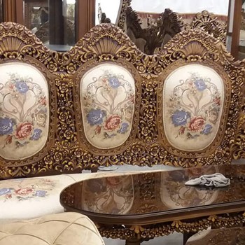 مبل-سلطنتی-مدل-گلریز،-مبل-چوب-گردو-و-راش،-قیمت-مبل-استیل-گلریز