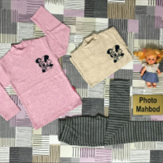 بلوز-شلوار-دخترانه-پارچه-سوپر-کشی