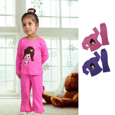 بلوز-شلوار-دخترانه-پارچه-سوپر