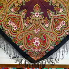 چارقد-پشم-و-ابریشم-اصل-ترکمن