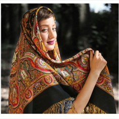 چارقد-پشمی-اصل-ترکمن