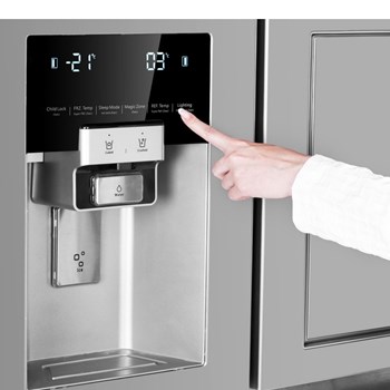 یخچال-و-فریزر-ساید-بای-ساید-دوو-مدل-D2S-3033SS