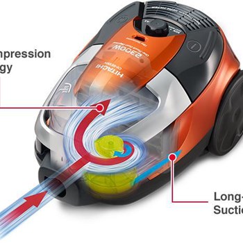 جاروبرقی-مخزنی-2200-وات-هیتاچی-مدل-CV-SE22V