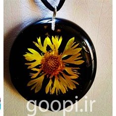 خرید-گردنبند-رومانتویی-گل-طبیعی-مجله-گوپی