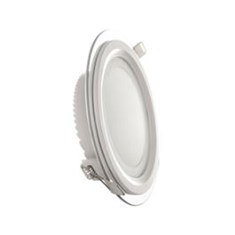 پانل-دایره-ای-توکار-دور-شیشه-ای-8-وات-SL-SRG