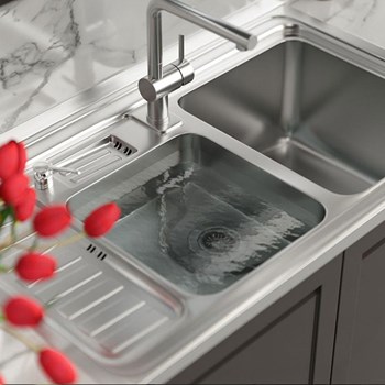 سینک-استیل-البرز-کد-812-روکار