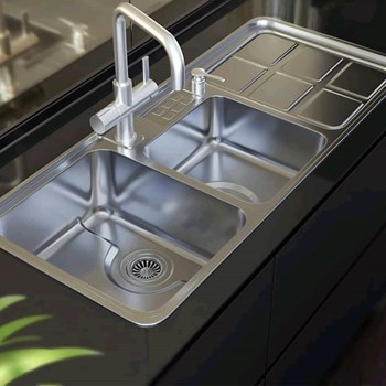 سینک-استیل-البرز-مدل-815-توکار