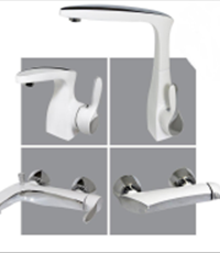 شیرآلات-فنسی-سفید-کروم