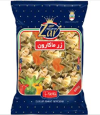 ماکارونی-فرمی-پروانه-ای-سبزیجات-زر