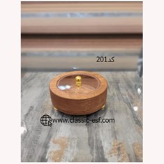 قندان-گرد-چوبی-آسا-کد-201