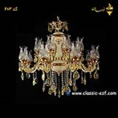 لوستر-برنزی-نورسازان-کد202