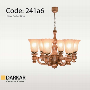 لوستر-چووبی-سارینا-4-شعله-دارکار