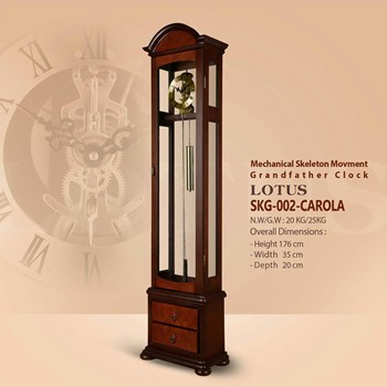 ساعت-کنار-سالنی-لوتوس-همراه-با-دراور-کد-81