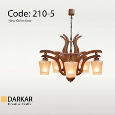 لوستر-چوبی-مدل-آلاله-5-شعله-دارکار