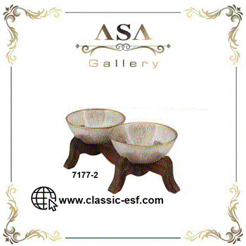 کاسه-آجیل-خوری-پایه-چوبی-آسا-کد-7177