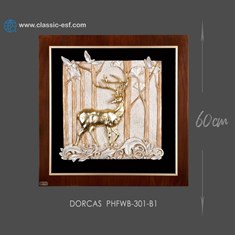 تابلو-لوتوس-کد-301-1B-فریم-چوبی-و-برجسته