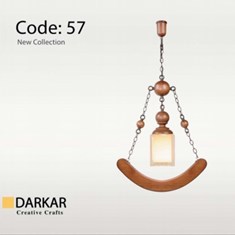 آویز-چوبی-تبسم-تک-شعله-دارکار