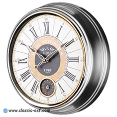 ساعت-دیواری-گرد-مدل-لوتوس-GREENFIELD-M-3012