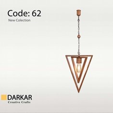 آویز-چوبی-هرم-تک-شعله-دارکار