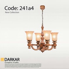 لوستر-چووبی-سارینا-4-شعله-دارکار