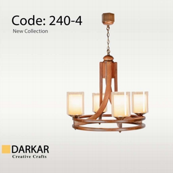 لوستر-چوبی-مدل-رولت-شعله-دارکار