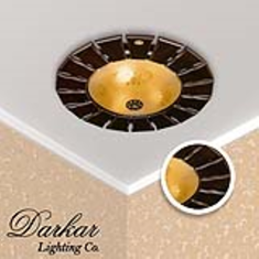 لوستر-سقفی-دارکار-مدل-آفتاب-بزرگ