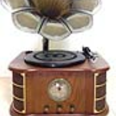 گرامافون-رومیزی-آنتیک-کد-1206
