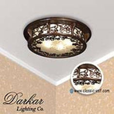 لوستر-سقفی-دارکار-مدل-فلاور