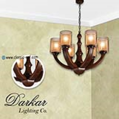 لوستر-چوبی-دارکار-مدل-موناکو