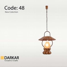 آویز-چوبی-فانوس-دریا-دارکار