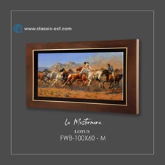 تابلو-لوتوس-سایز-60-100-M-فریم-چوبی