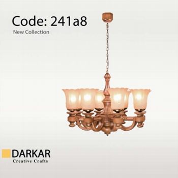 لوستر-چووبی-سارینا-4-شعله-دارکار