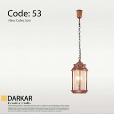 آویز-چوبی-فانوس-تک-شعله-دارکار