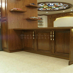 کابینت-کلاسیک-روکش-چوب