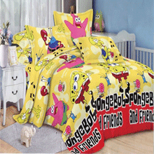 روتختی-یک-نفره-طرح-باب-اسفنجی