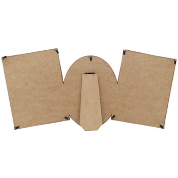 قاب-مدل-خانواده-سه-عکس-بیضی-سفید