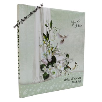 آلبوم-عکس-چسبی-سیمی-فنریمدل-گل