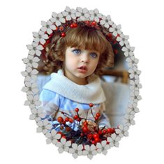 قاب-MDF-عروس-بیضی-گلبرگ-تیز