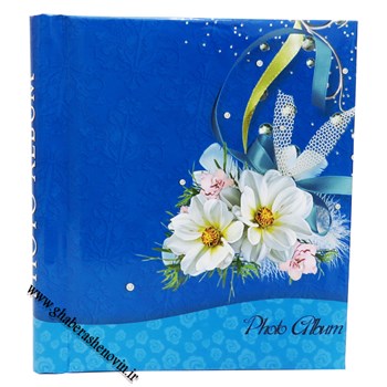 آلبوم-عکس-چسبی-سیمی-فنریمدل-گل