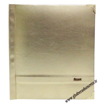 آلبوم-فتوبوک-چسبی-صحافی-شده-مدل-چرم-خطی
