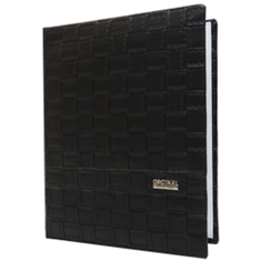 آلبوم-عکس-سلفونی-پانچی-مدل-چرم-خطی