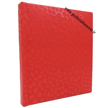 آلبوم-فتوبوک-چسبی-صحافی-شده-مدل-چرم-ساده
