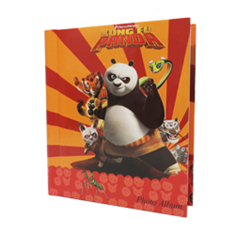 آلبوم-عکس-چسبی-سیمی-فنریمدل-کارتونی