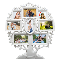 قاب-خانواده-مدل-درخت-کد-8096-سفید