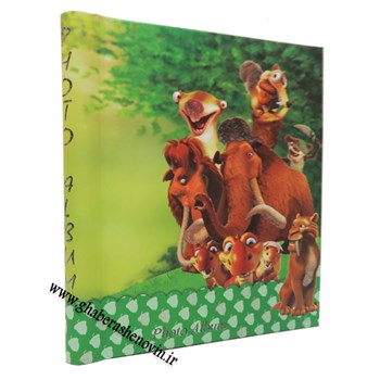 آلبوم-عکس-چسبی-سیمی-فنریمدل-کارتونی