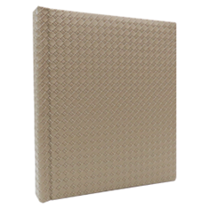 آلبوم-فتوبوک-چسبی-صحافی-شده-مدل-چرم-ساده