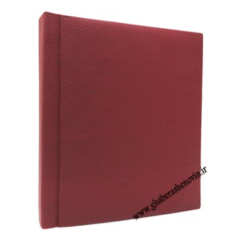 آلبوم-فتوبوک-چسبی-صحافی-شده-مدل-چرم-سوزنی