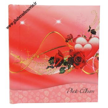 آلبوم-عکس-چسبی-سیمی-فنریمدل-گل